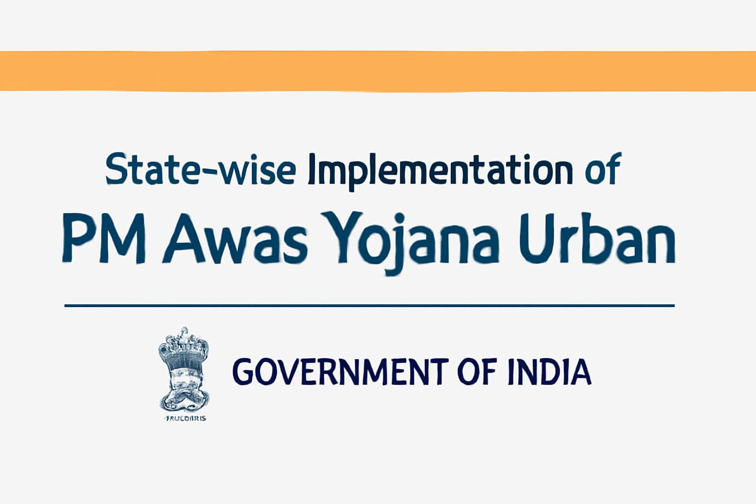 State-wise Implementation of PM Awas Yojana Urban